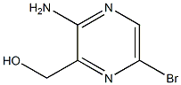 (3-Amino-6-bromopyrazin-2-yl)methanol结构式