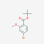 tert-butyl 4-bromo-2-methoxybenzoate结构式