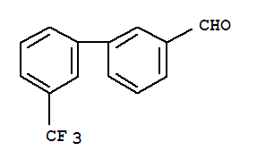 Structure of 3-TRIFLUOROMETHYLBIPHENYL-3-CARBALDEHYDE