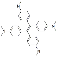 Structure of 1,1,2,2-Tetrakis[4-(dimethylamino)phenyl]ethene