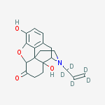 Structure of NALOXONE-D5