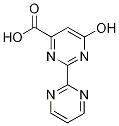 Structure of 6-Hydroxy-2-(pyrimidin-2-yl)pyrimidine-4-carboxylic acid