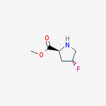 Structure of METHYL (2S,4R)-4-FLUOROPROLINATE