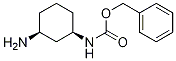 Structure of cis-benzyl 3-aminocyclohexylcarbamate
