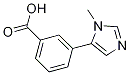 Structure of 3-(1-Methyl-5-imidazolyl)benzoic Acid