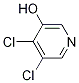 Structure of 3,4-dichloro-5-hydroxypyridine
