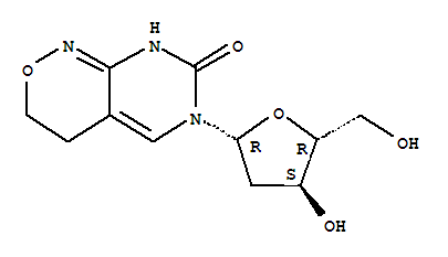 Structure of 6-(BETA-D-2-DEOXYRIBOFURANOSYL)-3,4-DIHYDRO-8H-PYRIMIDO-[4,5-C][1,2]OXAZIN-7-ONE