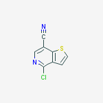 Structure of 4-Chlorothieno[3,2-c]pyridine-7-carbonitrile