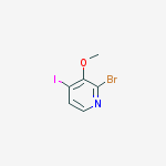 Structure of 2-Bromo-4-iodo-3-methoxypyridine