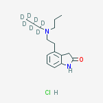4-(2-{propyl[(2h7)propyl]amino}ethyl)-1,3-dihydro-2h-indol-2-one Hydrochloride (1:1)结构式