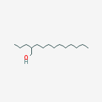 Structure of 1-Dodecanol, 2-propyl-