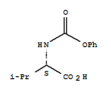 Structure of PHENOXYCARBONYL-L-VALINE