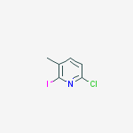Structure of 6-Chloro-2-iodo-3-methylpyridine