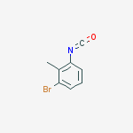 Structure of 1-Bromo-3-isocyanato-2-methyl-benzene