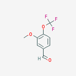 3-methoxy-4-(trifluoromethoxy)benzaldehyde结构式