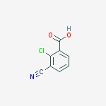 Structure of 2-Chloro-3-cyanobenzoic acid