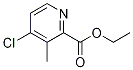 Structure of ethyl 4-chloro-3-Methylpicolinate