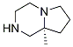 Structure of (8aS)-octahydro-8a-Methyl-Pyrrolo[1,2-a]pyrazine