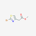 Structure of Methyl 2-(2-bromo-1,3-thiazol-4-yl)acetate