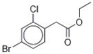 Structure of 4-Bromo-2-chlorobenzeneacetic Acid Ethyl Ester