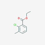 Structure of Ethyl 2-chloro-3-methylbenzoate