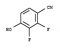 Structure of 2,3-Difluoro-4-hydroxybenzonitrile