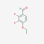 Structure of 4-Ethoxy-2,3-difluorobenzaldehyde
