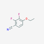 Structure of 2,3-Difluoro-4-Cyanophenetole