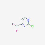 Structure of 2-chloro-4-(difluoromethyl)pyrimidine