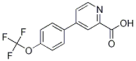 Structure of 4-(4-TrifluoroMethoxyphenyl)picolinic acid