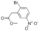 Structure of (Methyl  2-broMo-5-nitro-phenylacetate)