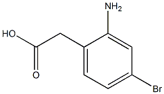 Structure of (2-AMino-4-broMophenyl)acetic acid