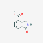 Structure of 1-Oxoisoindoline-4-carboxylic acid