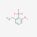 Structure of (3-Methoxy-2-(trifluoromethyl)phenyl)methanol
