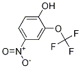 4-硝基-2-(三氟甲氧基)苯酚结构式