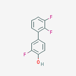 Structure of 4-(2,3-difluorophenyl)-2-fluorophenol