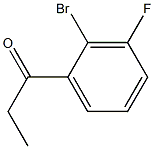 Structure of 1-(2-Bromo-3-fluorophenyl)propan-1-one