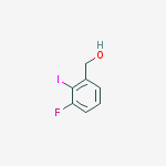 Structure of 3-FLUORO-2-IODOBENZYL ALCOHOL