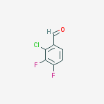 Structure of 2-Chloro-3,4-difluorobenzaldehyde