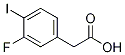 Structure of 2-(3-fluoro-4-iodophenyl)acetic acid