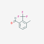 Structure of 3-methyl-2-(trifluoromethyl)benzaldehyde