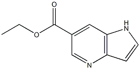 Structure of Ethyl 4-azaindole-6-carboxylate