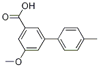 Structure of 5-Methoxy-4'-methyl-[1,1'-biphenyl]-3-carboxylic acid