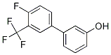 4'-Fluoro-3'-(trifluoromethyl)-[1,1'-biphenyl]-3-ol结构式