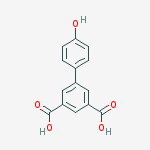Structure of 5-(4-hydroxyphenyl)benzene-1,3-dicarboxylic Acid