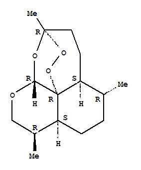Structure of deoxoartemisinin