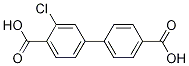 Structure of 4-(4-Carboxyphenyl)-2-chlorobenzoic acid