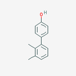 Structure of 4-(2,3-dimethylphenyl)phenol