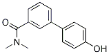 4-[3-(N,N-DiMethylaMinocarbonyl)phenyl]phenol结构式