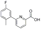 Structure of 6-(5-Fluoro-2-methylphenyl)picolinic acid